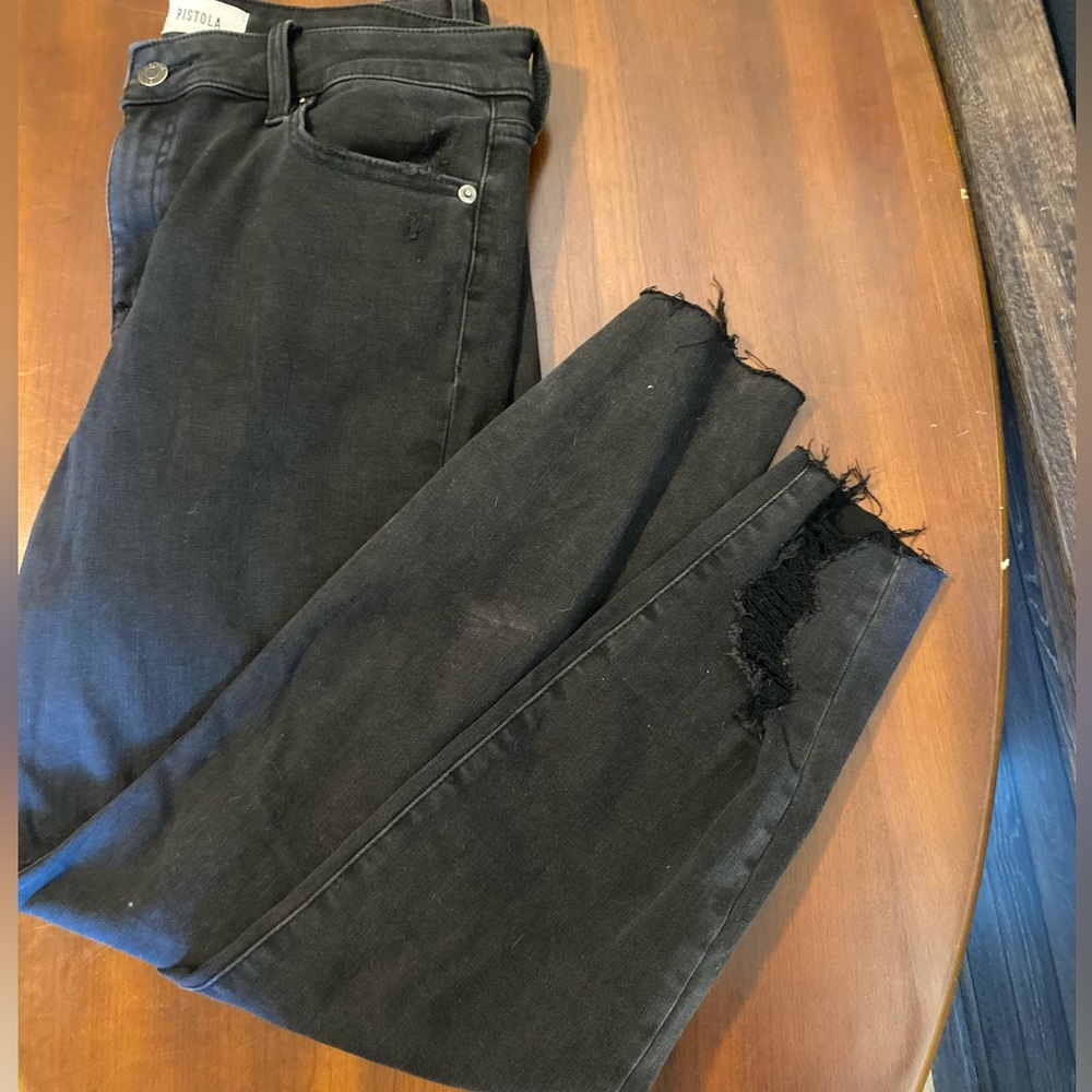 Pistola woman’s distressed skinny jeans, size 14